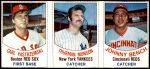 Carl Yastrzemski / Thurman Munson / Johnny Bench 