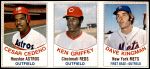 Cesar Cedeno / Ken Griffey Sr. / Dave Kingman 