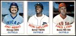 Jerry Morales / Ron LeFlore / Fred Lynn 