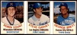 Robin Yount / Steve Garvey / George Brett 