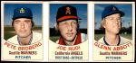 Pete Broberg / Joe Rudi / Glenn Abbott 