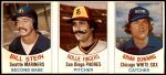 Bill Stein / Rollie Fingers / Brian Downing 