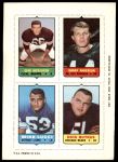 Gene Hickerson / Donny Anderson / Mike Lucci / Dick Butkus 
