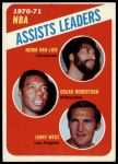 #143 NBA Assists Leaders Norm Van Lier / Jerry West / Oscar Robertson 