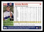 2005 Topps #503 Jeromy Burnitz<br />B05T-R 503<br /><a class='button AddToCart' data-ajax='true' data-ajax-mode='replace' data-ajax-update='#cart-info' href='/AddToCart?itemId=6556437&quantity=1&type=0'>Add To Cart</a>