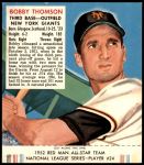 #24 Bobby Thomson With Tab 