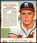 #23 Eddie Mathews With Tab  