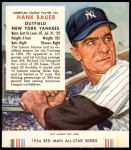 #23 Hank Bauer With Tab  