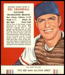 #2 Del Crandall With Tab 
