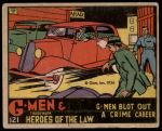 #121 G-Men Blot  