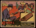 #203 A G-Man Finds a Murderer's Mark   