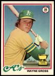1978 Topps #139 Wayne Gross<br />B78T 08 7565<br /><a class='button AddToCart' data-ajax='true' data-ajax-mode='replace' data-ajax-update='#cart-info' href='/AddToCart?itemId=6586559&quantity=1&type=0'>Add To Cart</a>