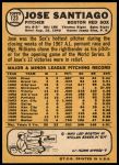 1968 Topps #123 Jose Santiago<br />B68T 13 3403<br /><a class='button AddToCart' data-ajax='true' data-ajax-mode='replace' data-ajax-update='#cart-info' href='/AddToCart?itemId=6587565&quantity=1&type=0'>Add To Cart</a>