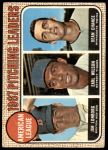 #10 AL Pitching Leaders Dean Chance / Jim Lonborg / Earl Wilson Milton Bradley 
