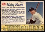 #5 Mickey Mantle 