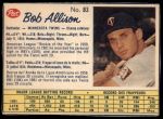 #83 Bob Allison 