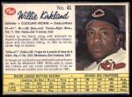 #41 Willie Kirkland 