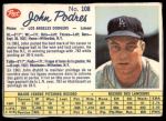 #108 Johnny Podres 