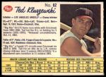 #82 Ted Kluszewski 