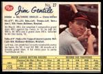 #27 Jim Gentile Parties in last line 
