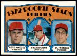 #14 Phillies Rookies Mike Anderson / Pete Koegel / Wayne Twitchell 