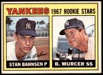 #93 Yankees Rookies S.Bahnsen / B.Murcer 
