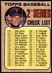 #107 Checklist 2 Juan Marichal 