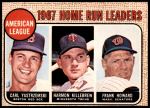 #6 AL HR Leaders Frank Howard / Harmon Killebrew / Carl Yastrzemski 