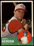 #21 Marty Keough Blue Stripe on Right Border of Green Box 