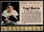 #1 Yogi Berra  Hand Cut 