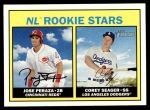 #168 NL Rookie Stars Corey Seager / Jose Peraza Base 