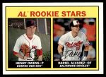 #178 AL Rookie Stars Henry Owens / Dariel Alvarez 