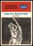#63 In Action Dolph Schayes 