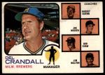 #646 Brewers Leaders Del Crandall / Harvey Kuenn / Joe Nossek / Bob Shaw / Jim Walton 