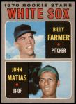 #444 White Sox Rookies Billy Farmer / John Matias 