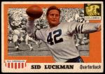#85 Sid Luckman 
