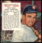 #21 Mickey Vernon No Tab 