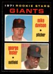 #276 Giants Rookies George Foster / Mike Davison 