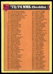 #116 Checklist  