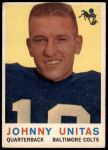 #1 Johnny Unitas 