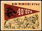 #111 49ers Pennant  