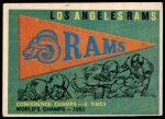 #126 Rams Pennant  