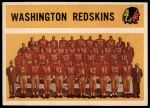 #132 Washington Redskins Team Checklist