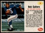 #18 Bob Gaiters 