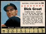 #129 Dick Groat  Hand Cut 