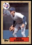 #17 Pete O'Brien 