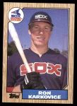 #491 Ron Karkovice 