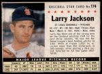 #174 Larry Jackson  Hand Cut 