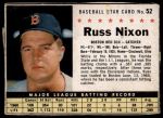 #52 Russ Nixon  Hand Cut 