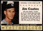 #17 Jim Coates  Hand Cut 